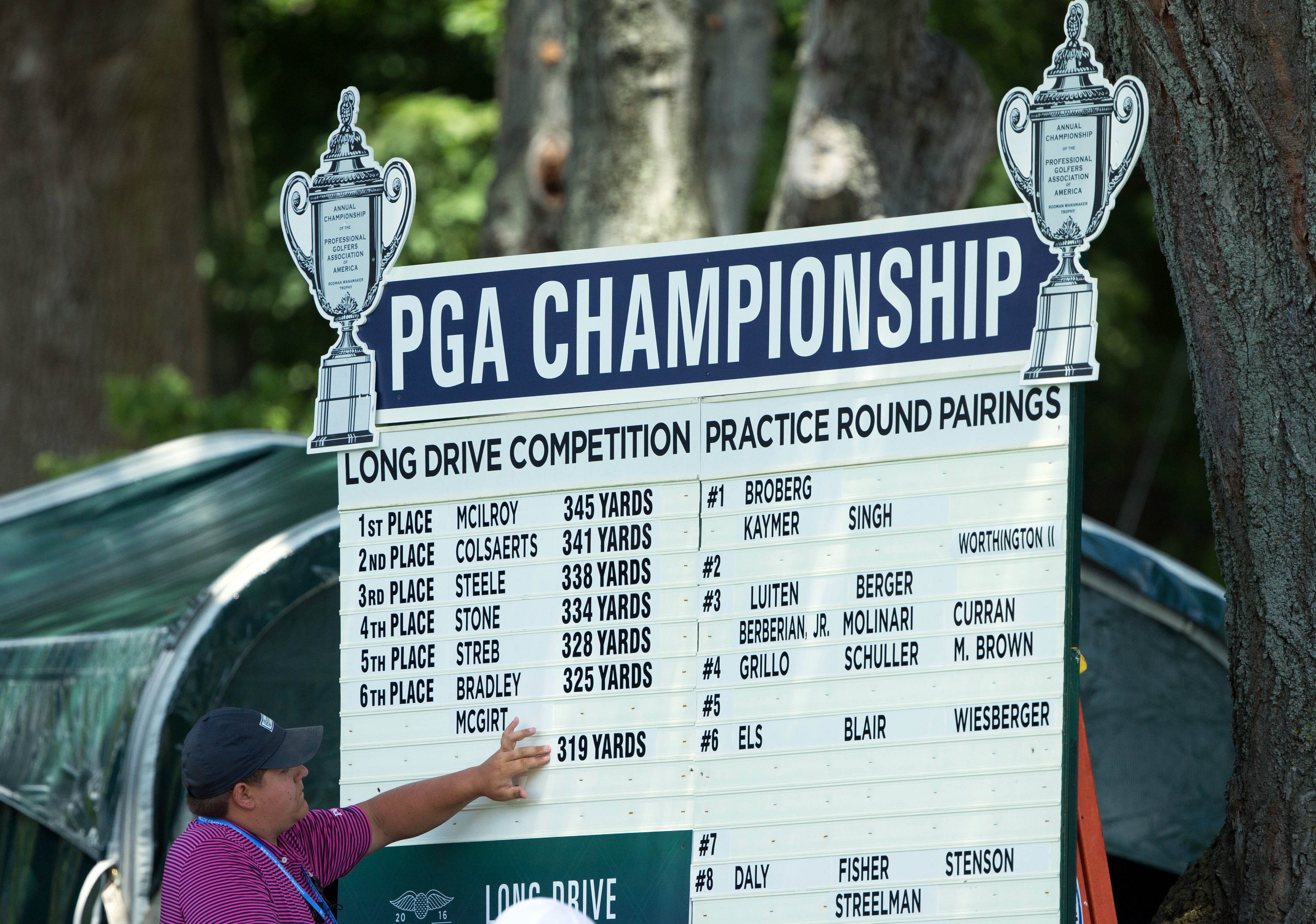pga championship tee times 2016
